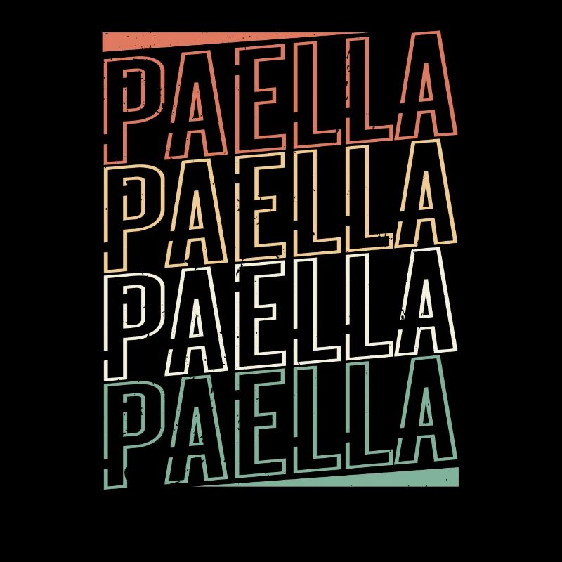 Cuisine espagnole Plat de riz Cadeau Paella