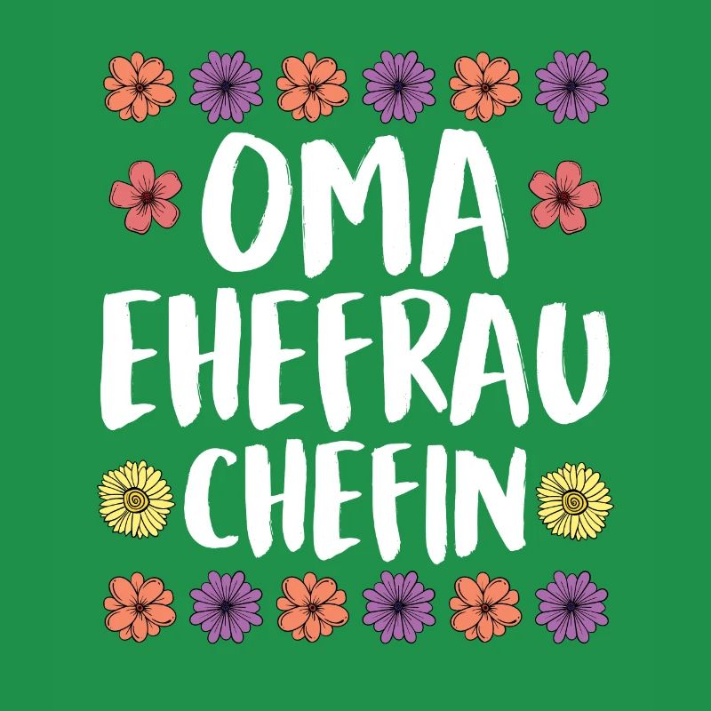 Oma Chefin Großmutter Muttertag Granny Ehefrau