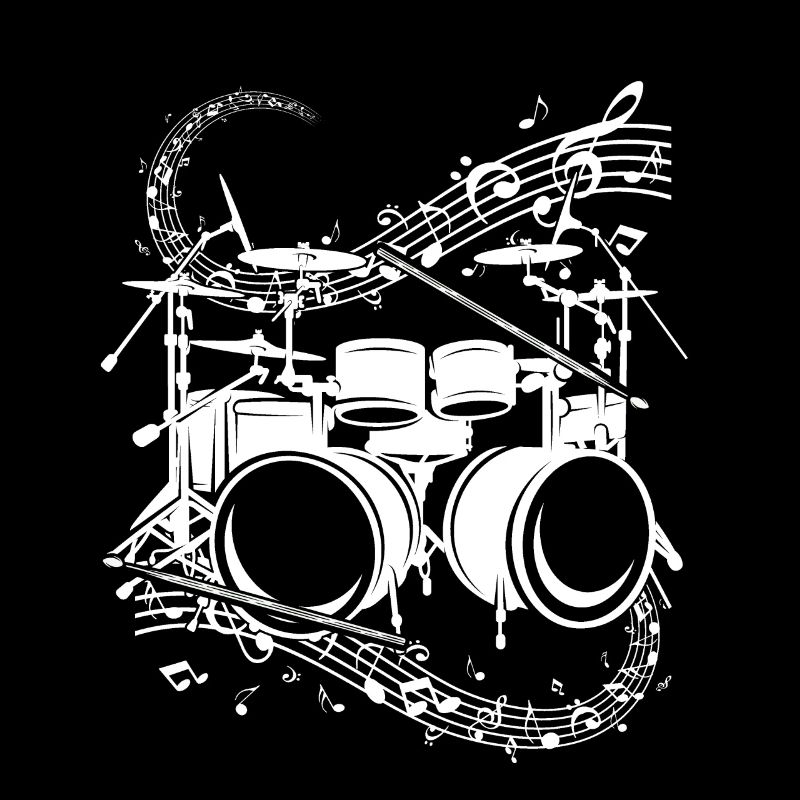 Musical Drums Drumming Drum Musician Music Notes