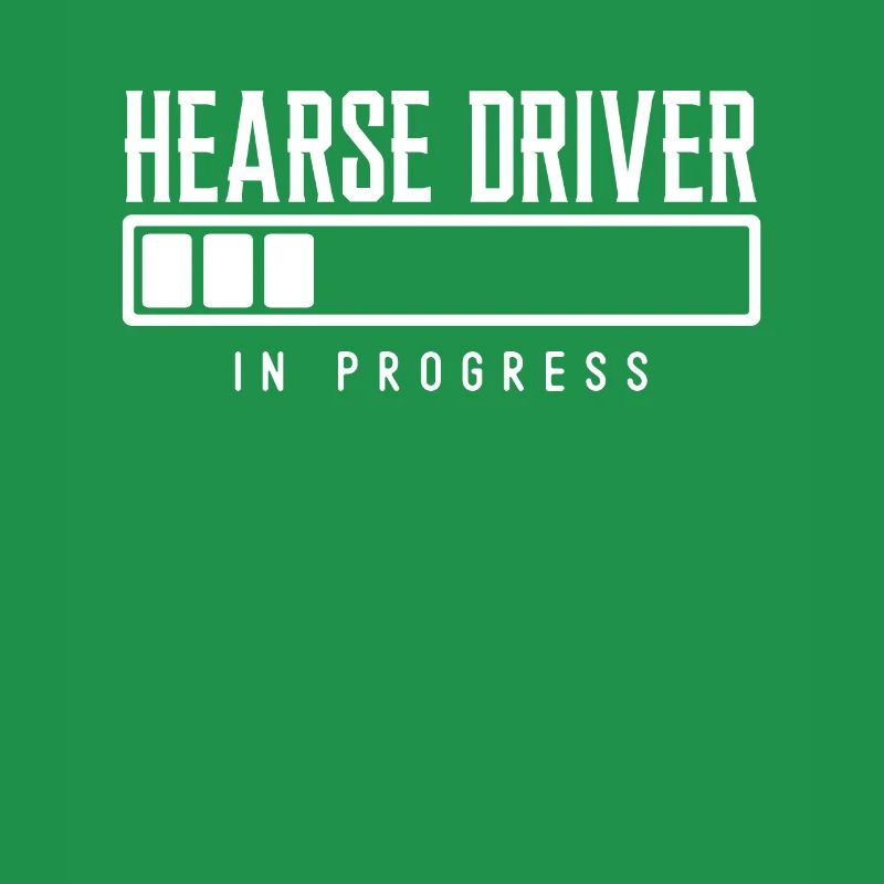 Hearse driver in progress