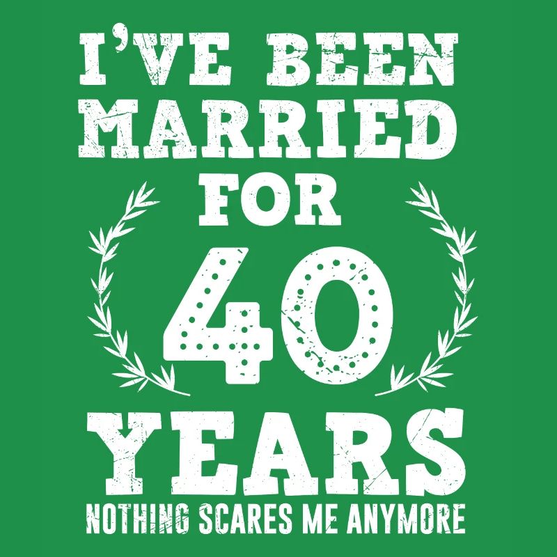 40 years married Ruby wedding