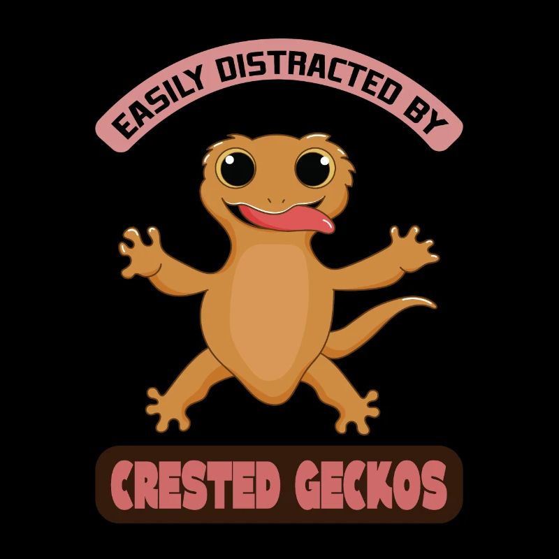 Distracted by Geckos Ironic Saying Lizard Quotes
