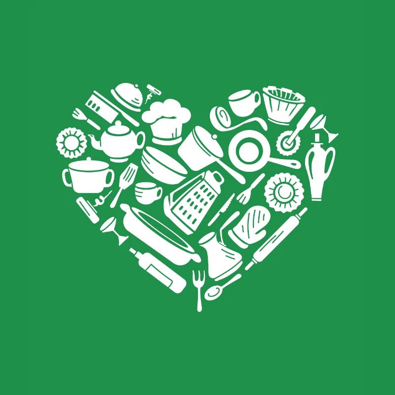 Cooking Equipment Heart Cooking Tools Kitchen Chef