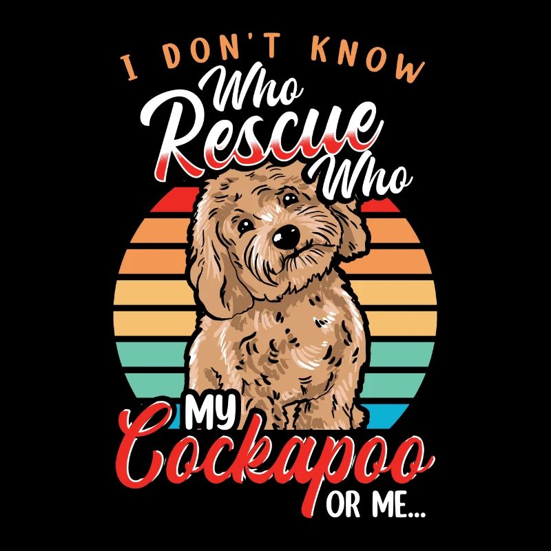 Cockapoo - I'm Not Sure Who Rescued Who