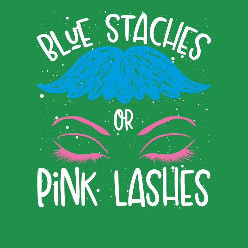 Blaue Stäbe Oder Rosa Wimpern