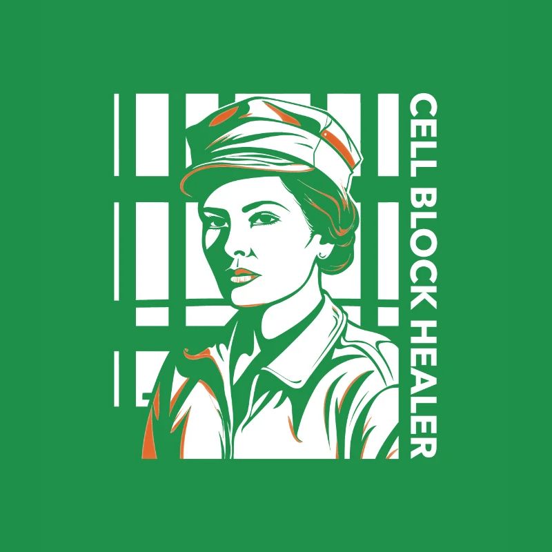 Infirmière correctionnelle guérisseuse de bloc cellulaire