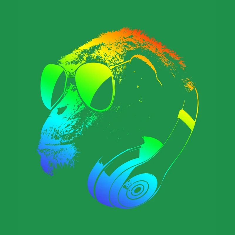 DJ Ape Gorilla Monkey Musique Techno Monkey