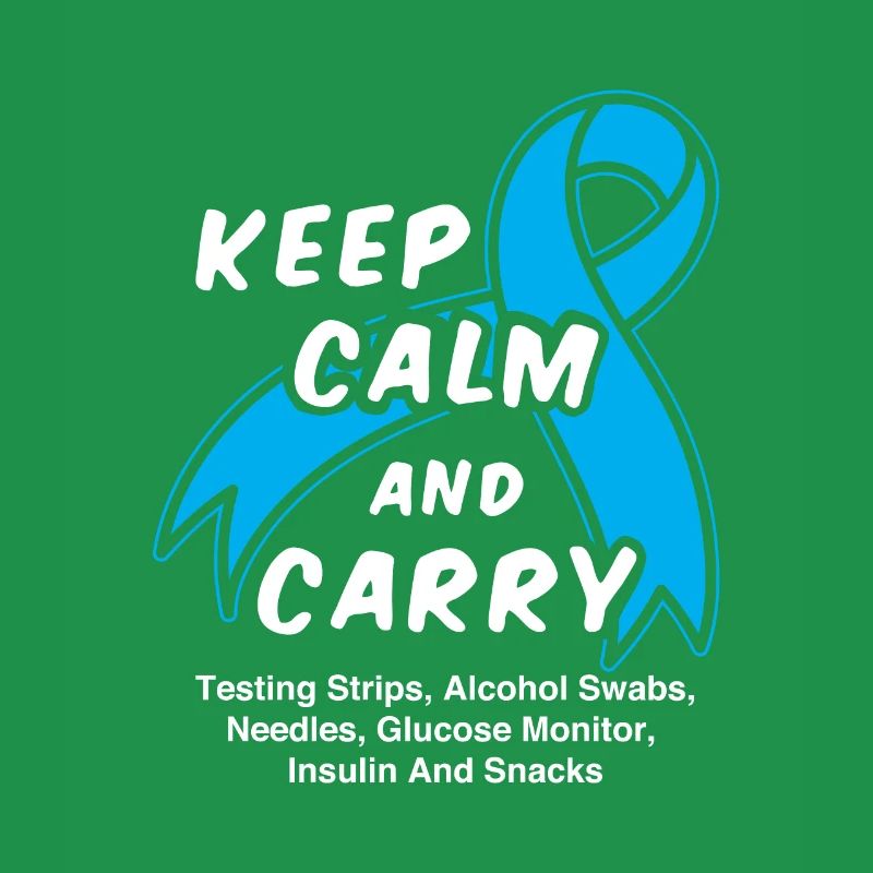 Keep Calm And Carry Testing Strips