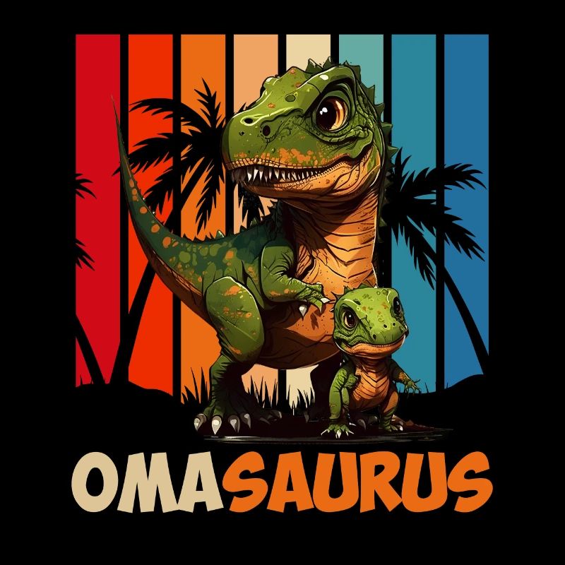 Omasaurus Muttertag Grandma Mama Tag Oma