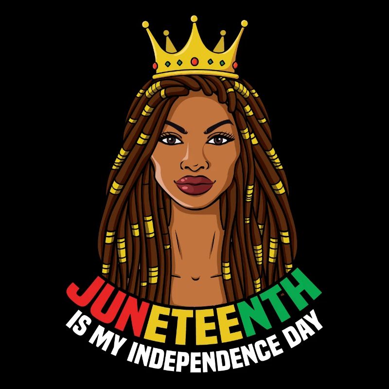 Feiern Sie Juneteenth Schwarze Geschichte Unabhängigkeit