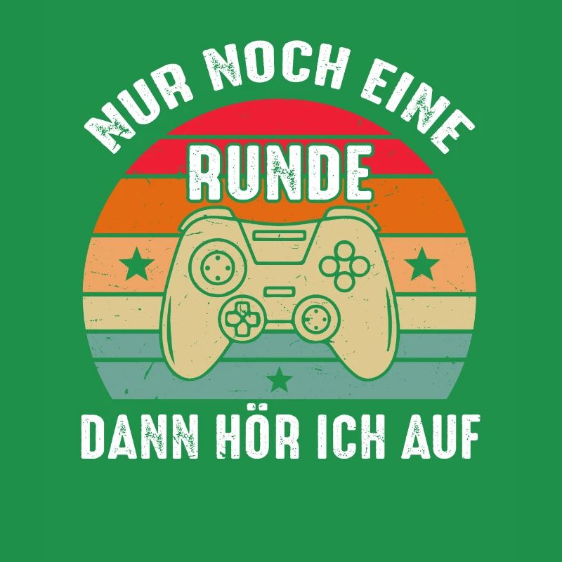 Nur Noch Eine Runde Zocken Gamer Controller