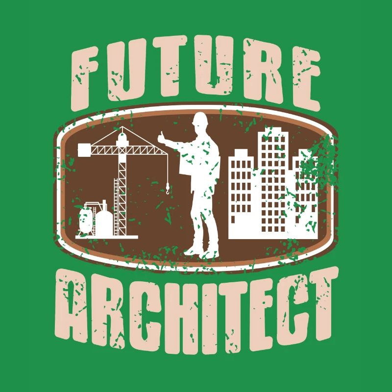 Future Architect Retro Architecture Student