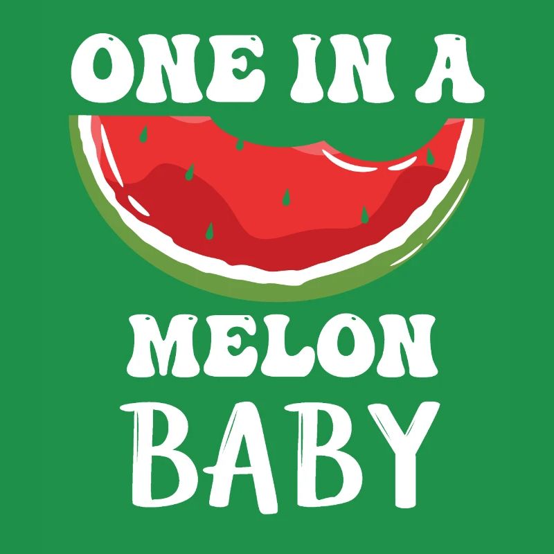 Un bébé melon pastèque