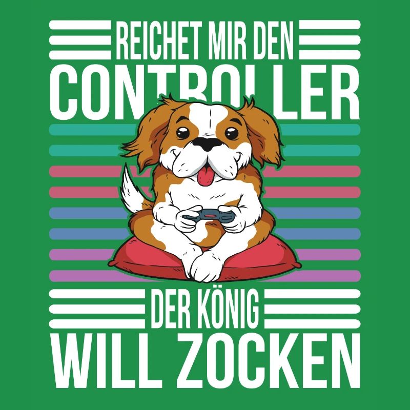 Reichet mir den Controller König Gaming Zocken