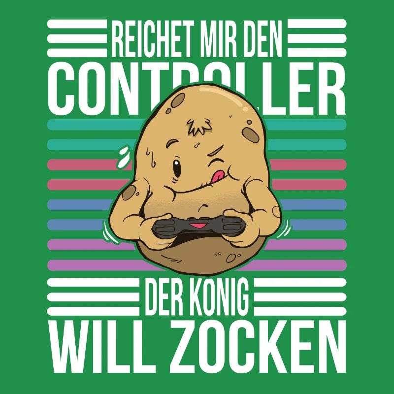 Gaming Zocker Reichet mir den Controller König