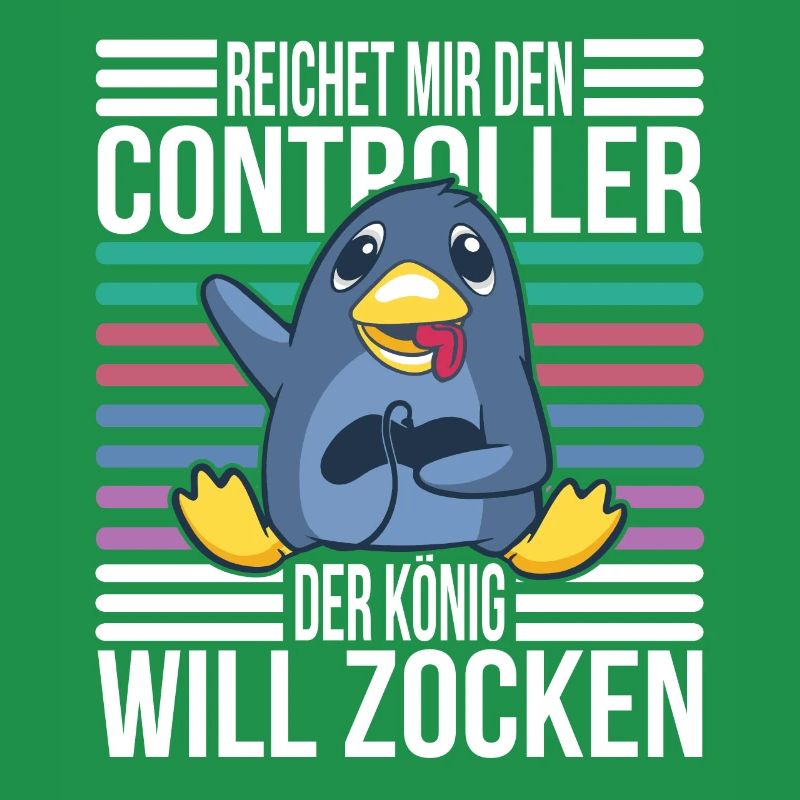 Reichet mir den Controller König Gaming Zocken