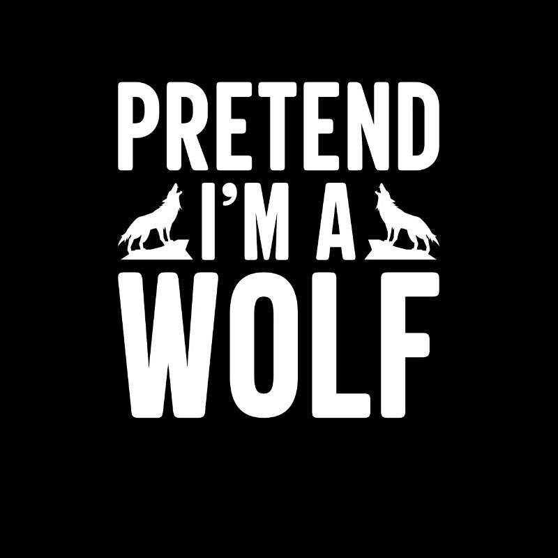 Wolf Tier Wölfe Lustiger Wolf