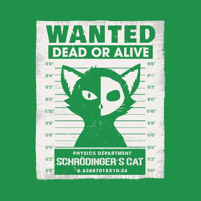 Wanted Dead Or Alive Schrodingers Cat