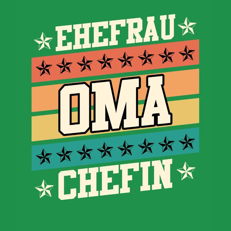 Oma Chefin Großmutter Muttertag Granny Ehefrau