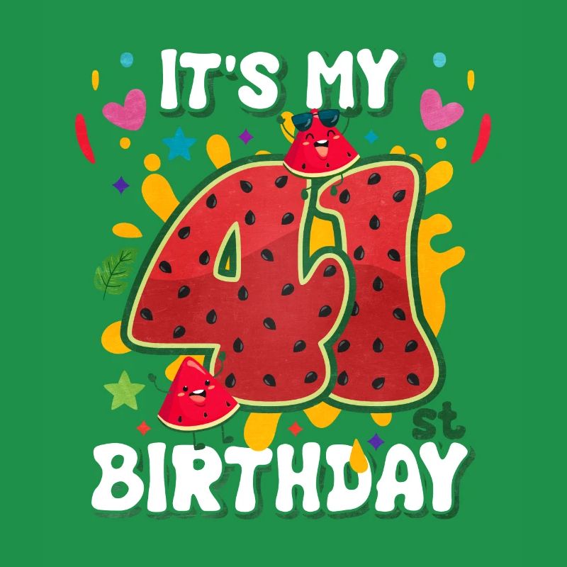 41e anniversaire Pastèque
