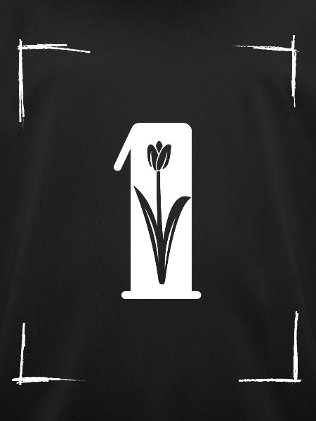 number 1 initial