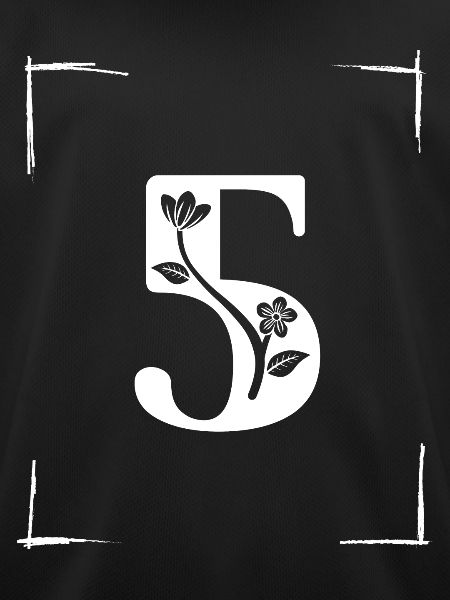 number 5 initial