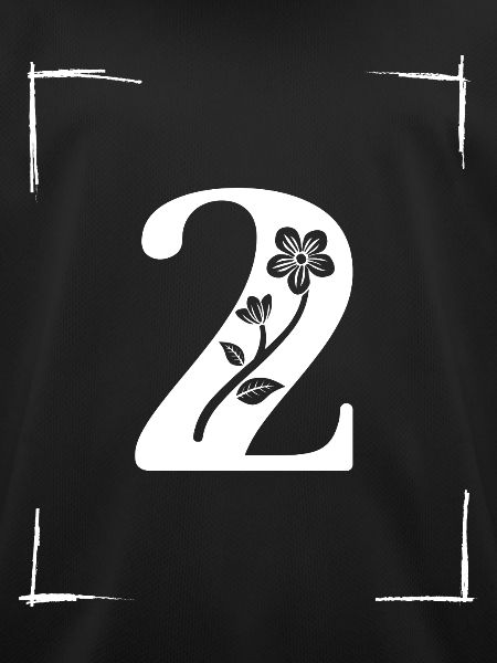 number 2 initial