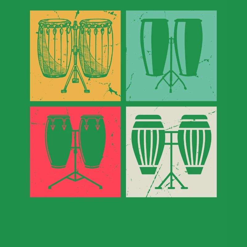 Retro Conga Drums Conga Instruments - Retro Congas