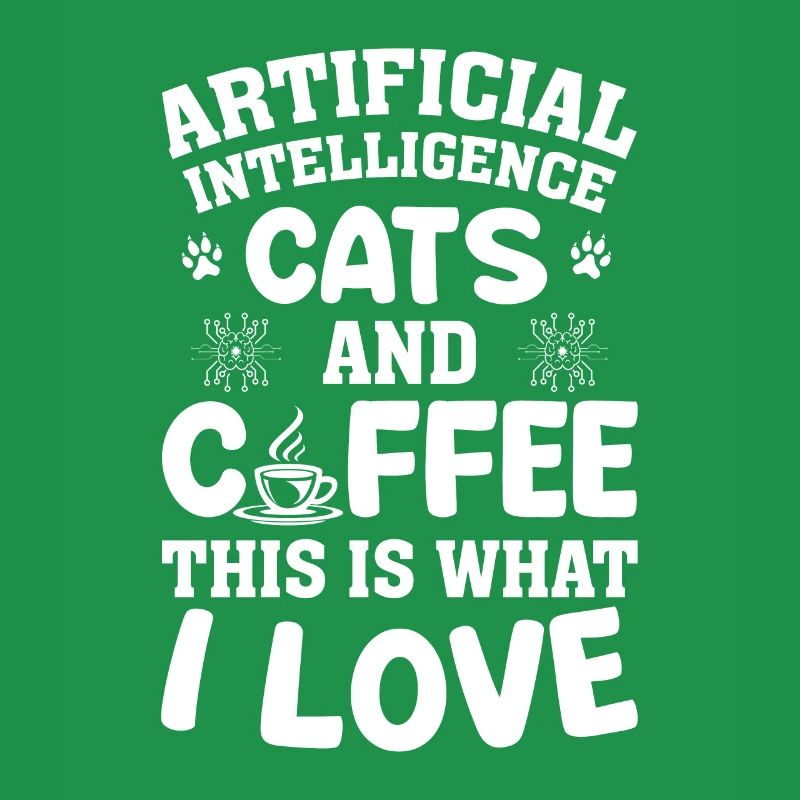 Artificial Intelligence Cats And Coffee - Artifici