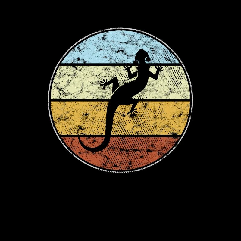Eidechse Retro