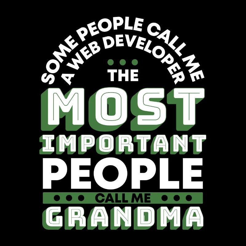 Web Entwickler Webdeveloper Oma