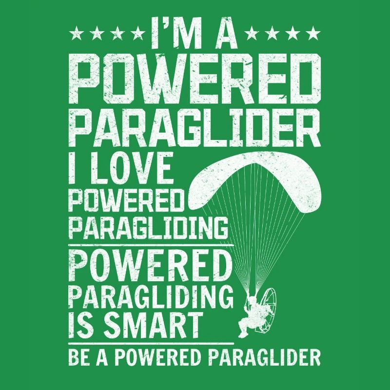 Paramotoring Motor Paraglider - I'm A Powered Para