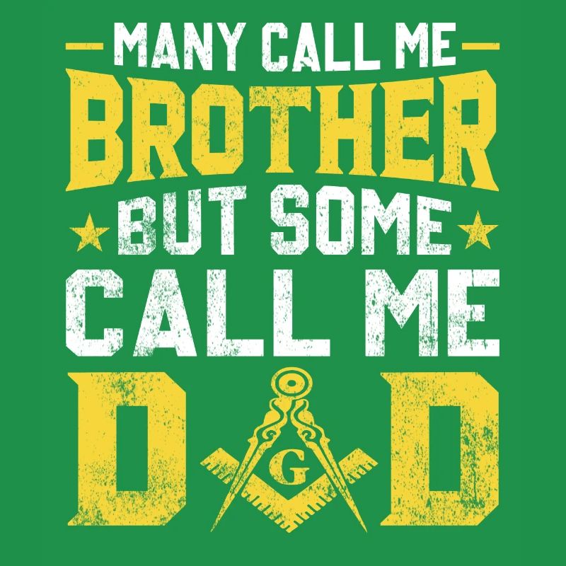 Masonic Dad Freemasonry Square and Compass Masonry