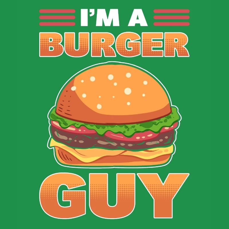 Ich bin ein Burger-Typ Hamburger