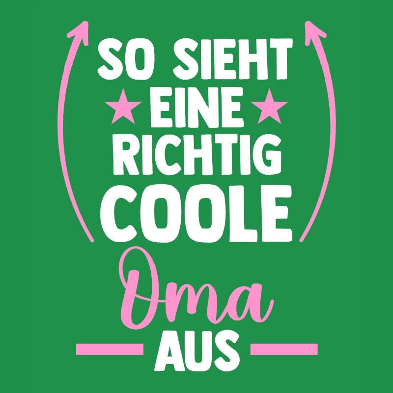 Großmutter Coole Oma