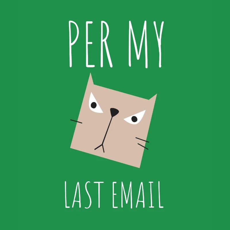 Sarcastic Office - Per My Last Email