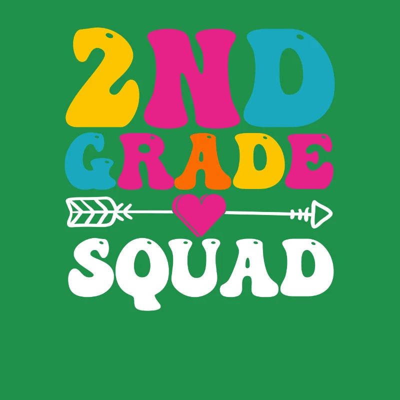 2. Klasse Squad Second Teacher Student Team Back