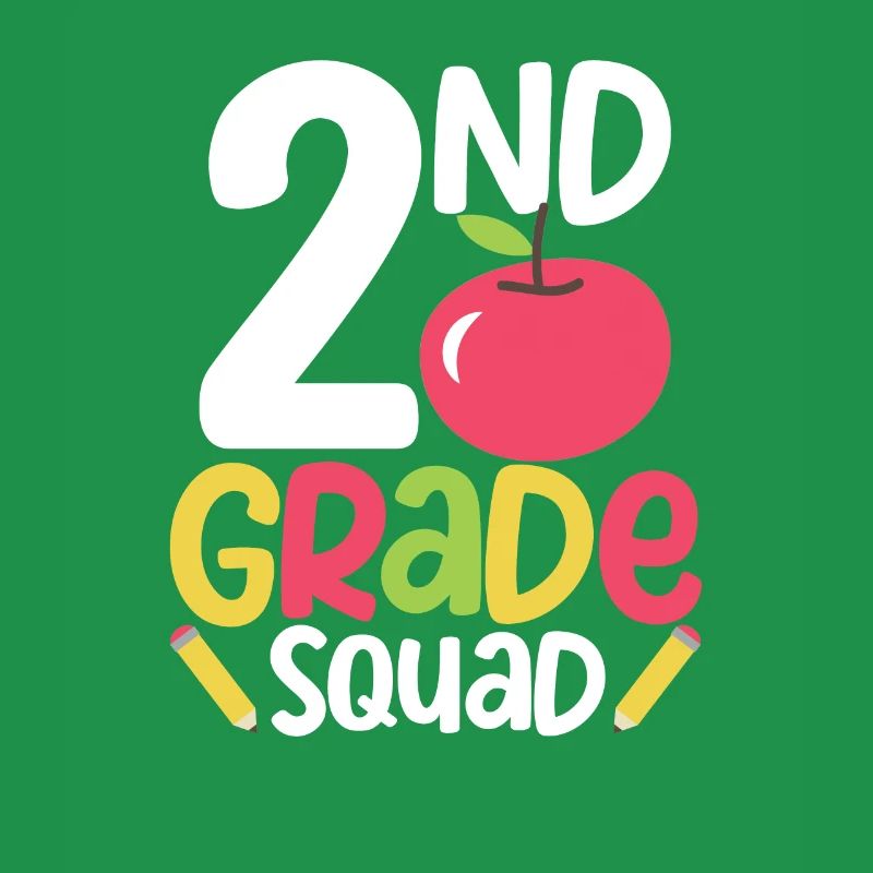 2. Klasse Squad Second Teacher Student Team Back