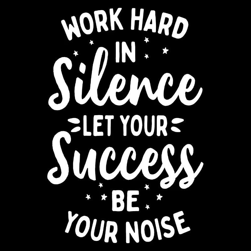 Travailler dur - Proverbe de motivation de l’état d’