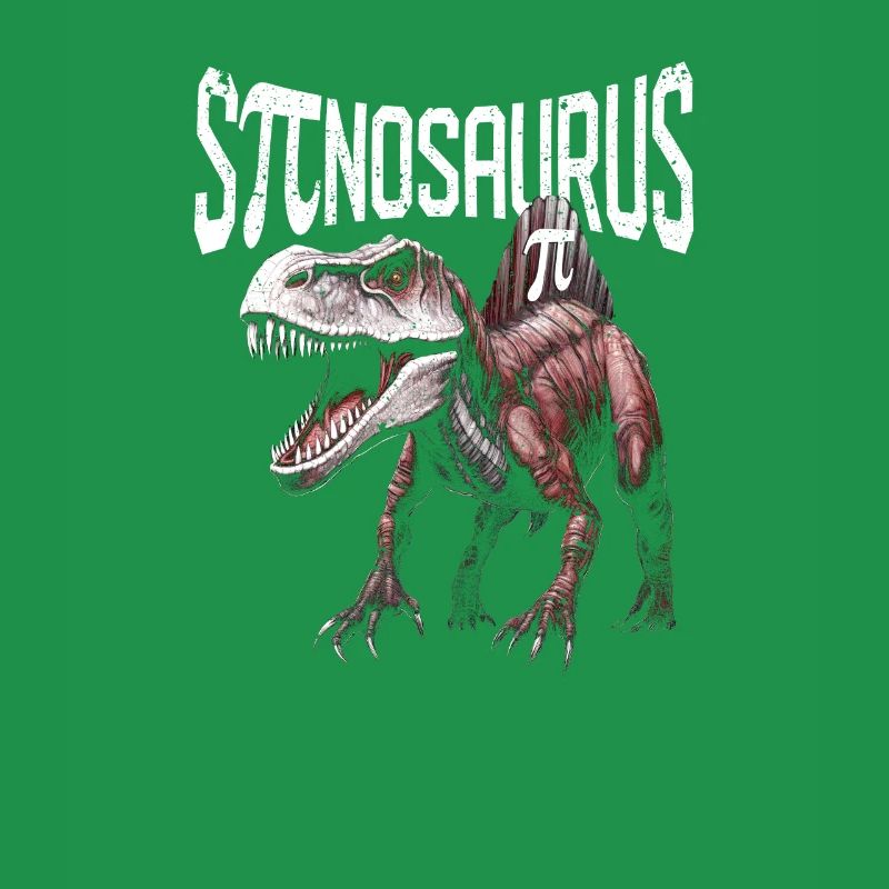 Funny Spinosaurus Pi Day Math Dinosaur