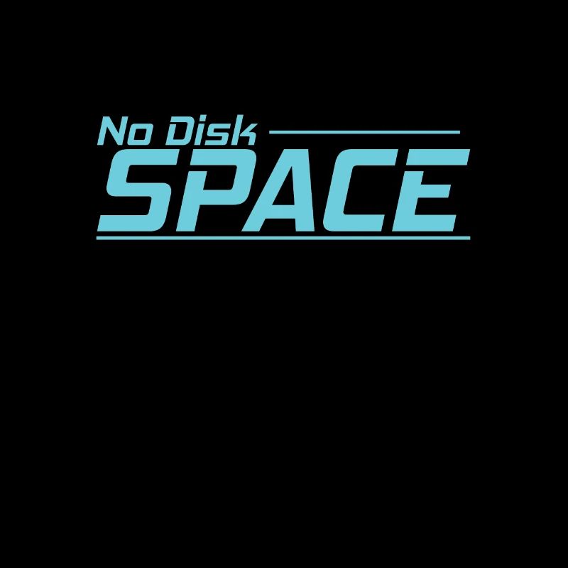 No Disk Space Retrospeichermodul