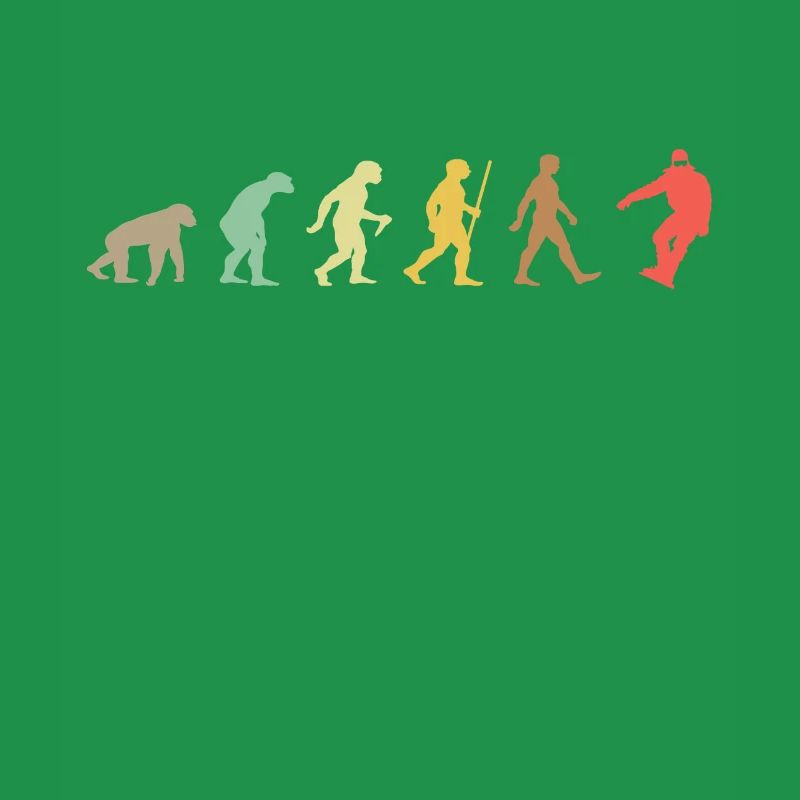 Snowboarding Retro Snowboard Evolution Snowboarder