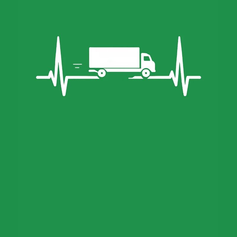 Trucker Herzfrequenz Geschenk