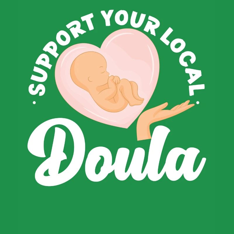 Doula Birth Worker Flower Support