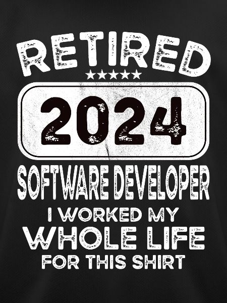 Retired Software developer 2024