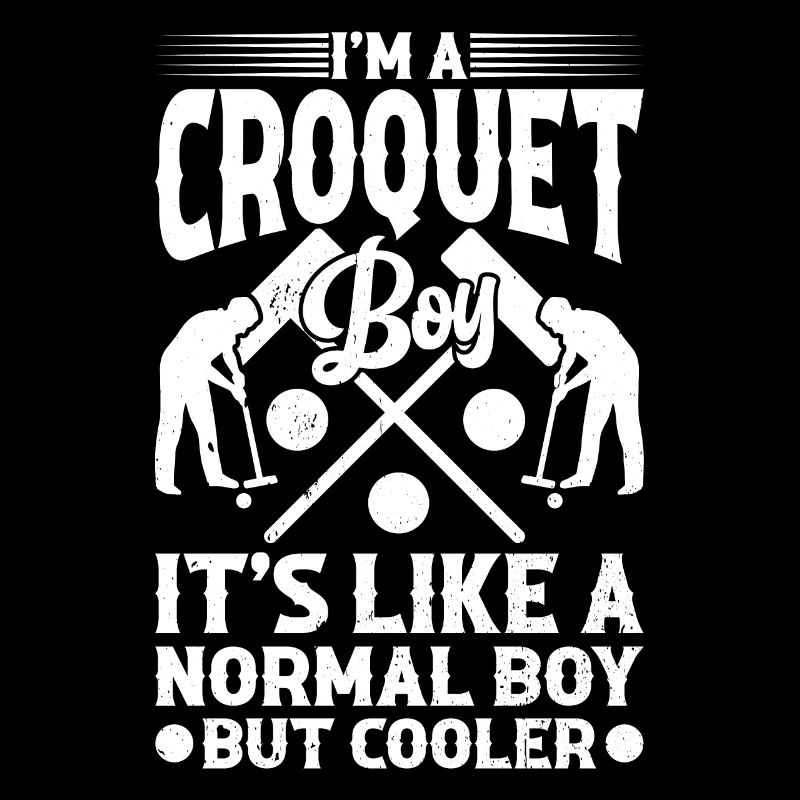Croquet Boy Croquet Player Boy