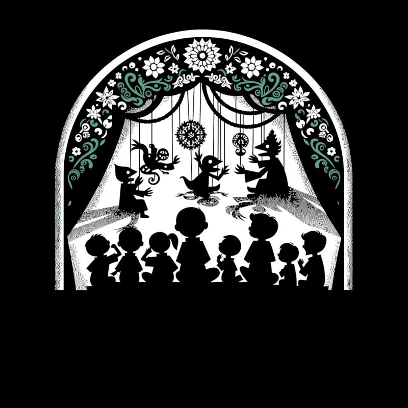 Puppet Mastery Shadow Play Bauchredner-geschenk