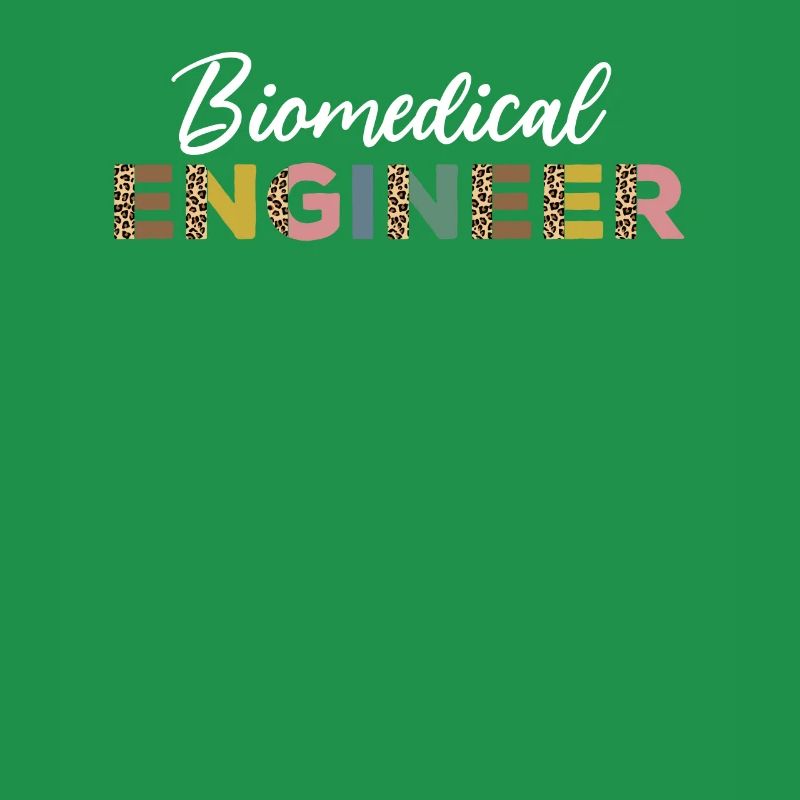 Biomedical Engineer Leopard Pattern