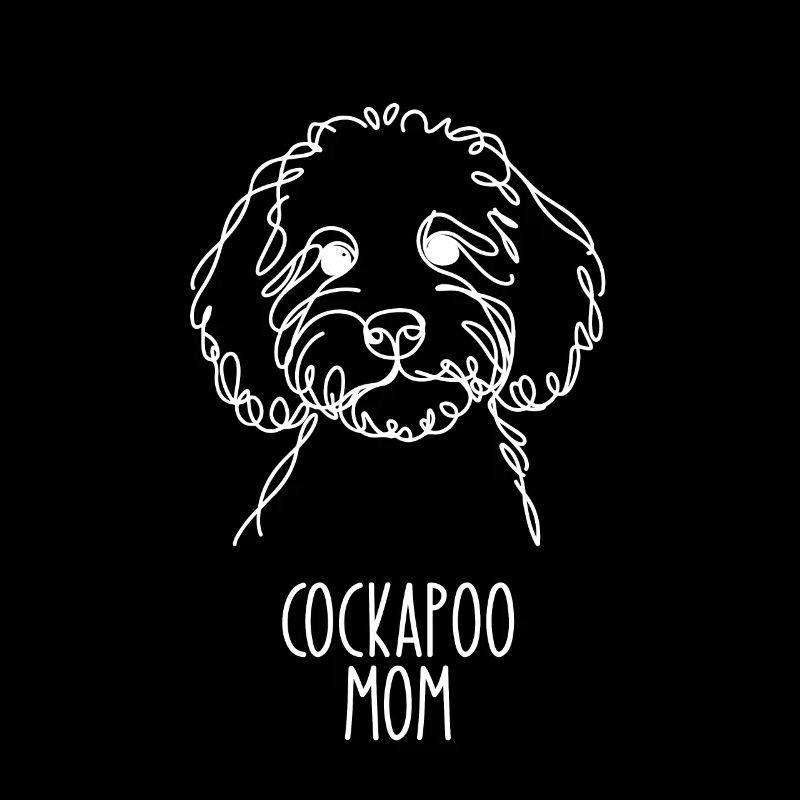 Maman au trait - Cockapoo