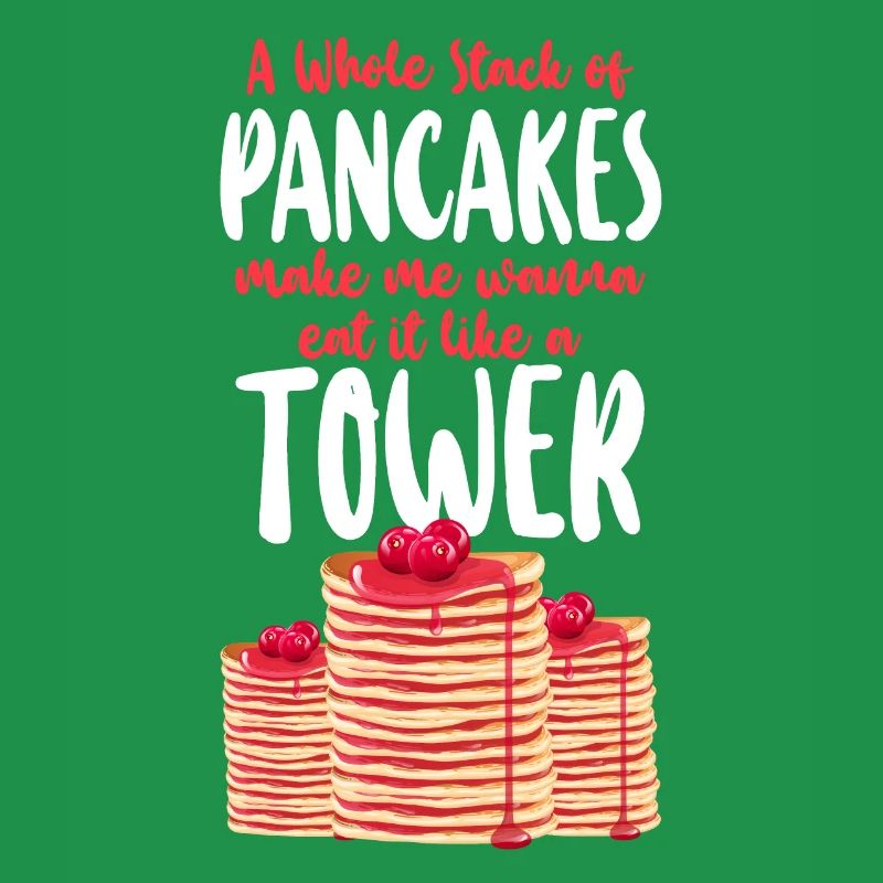Pancake Lover Kids A Whole Stack